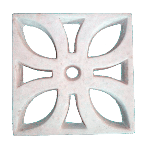 Elementos vazados de concreto Flor