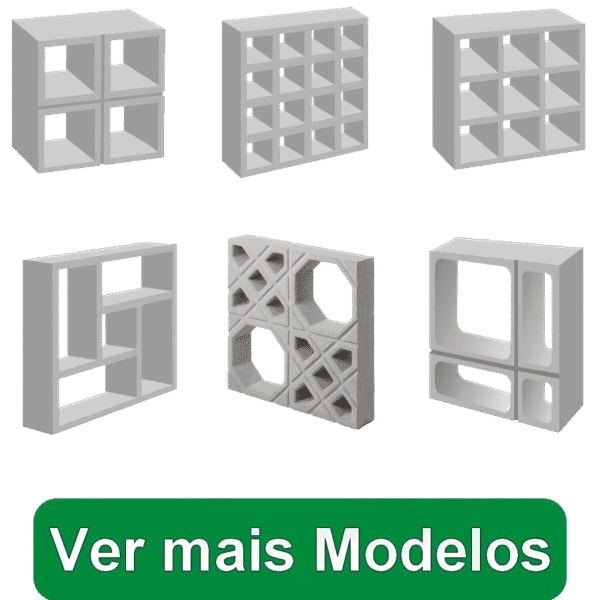 Elementos vazados de Concreto